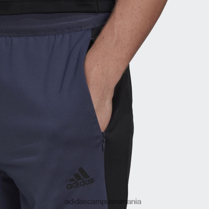 adidas campus romania pantaloni adidas aeroready yoga 7/8 bleumarin bărbați bleumarin/negru J266N27155