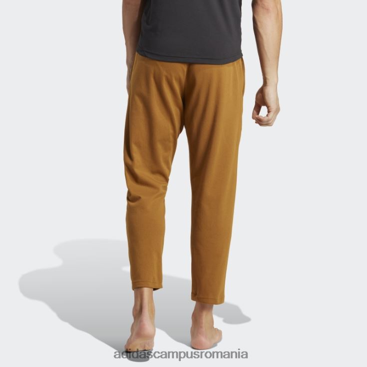 adidas campus romania pantaloni de antrenament de bază yoga bronz bărbați bronz/carbon J266N25294