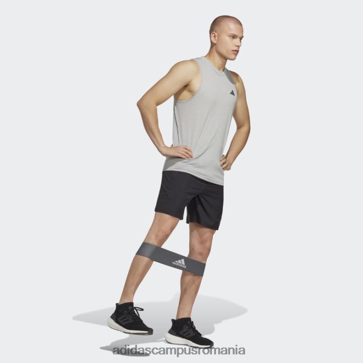 adidas campus romania pantaloni de antrenament gri mediu esențiale pentru antrenament feelready bărbați gri mediu/alb/negru J266N214194