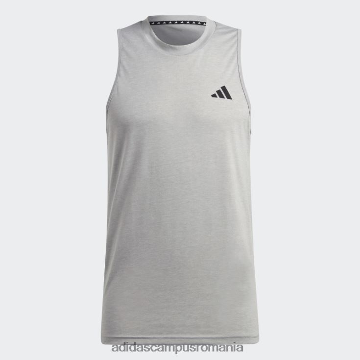 adidas campus romania pantaloni de antrenament gri mediu esențiale pentru antrenament feelready bărbați gri mediu/alb/negru J266N214194