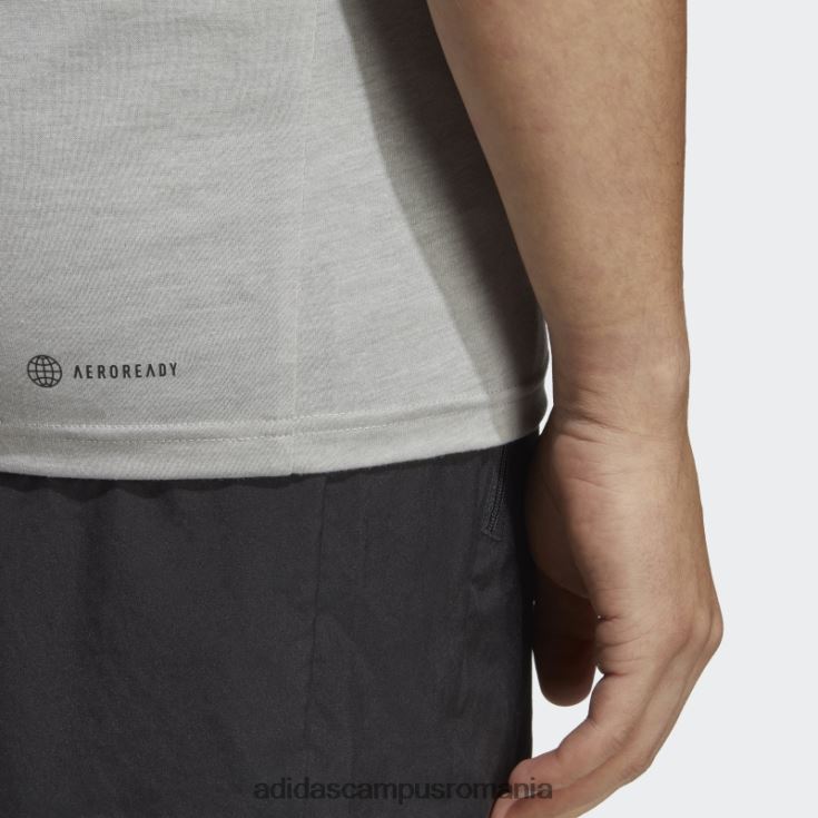 adidas campus romania pantaloni de antrenament gri mediu esențiale pentru antrenament feelready bărbați gri mediu/alb/negru J266N214194