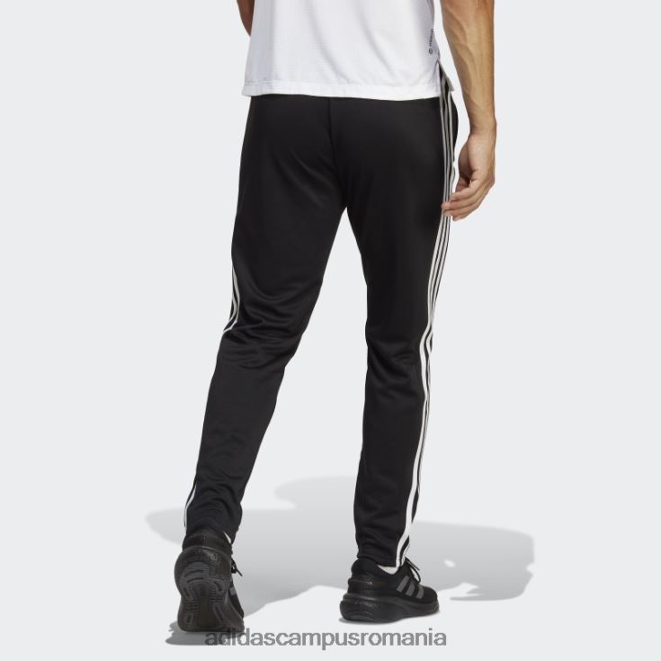 adidas campus romania pantaloni de jogging de antrenament cu trei dungi negri bărbați alb negru J266N213109