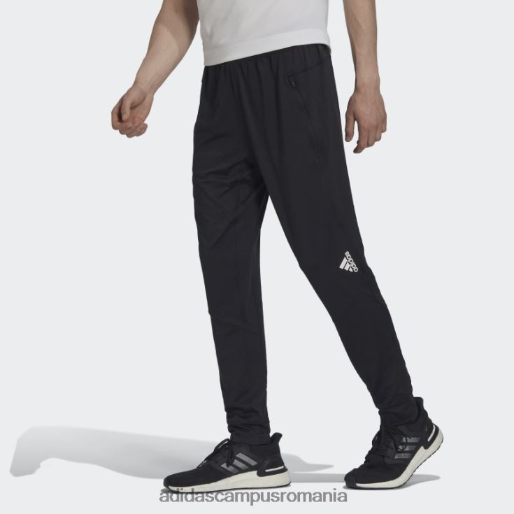 adidas campus romania pantaloni de jogging negri d4t workout caldi bărbați negru J266N214759