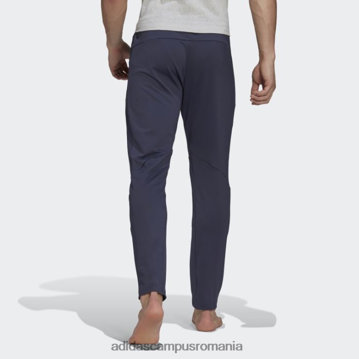 adidas campus romania pantaloni de yoga aeroready bleumarin 7/8 bărbați marina J266N27312
