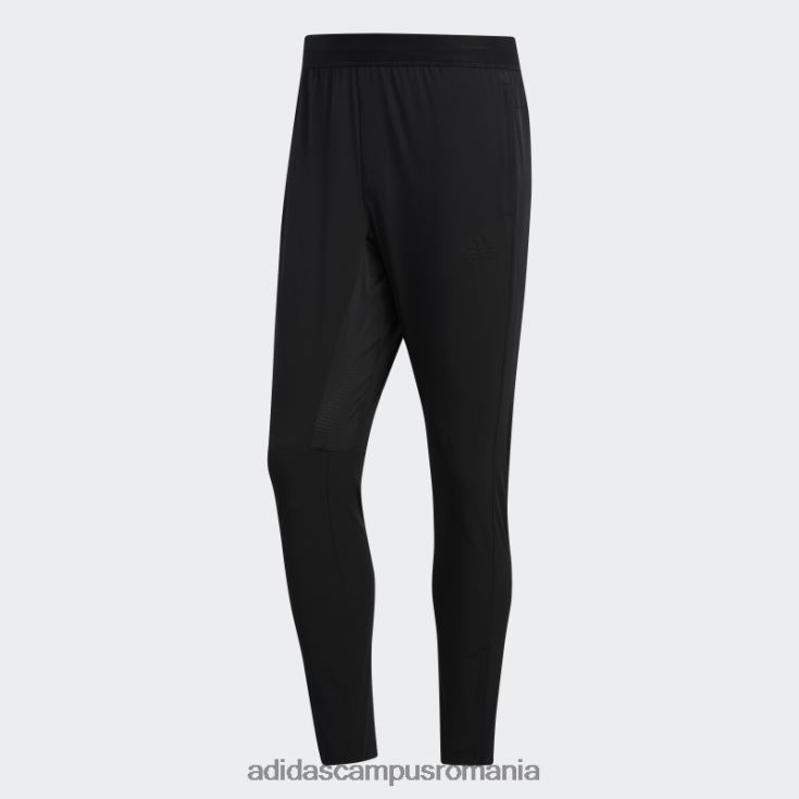 adidas campus romania pantaloni țesuți de bază de oraș negri bărbați negru J266N21711