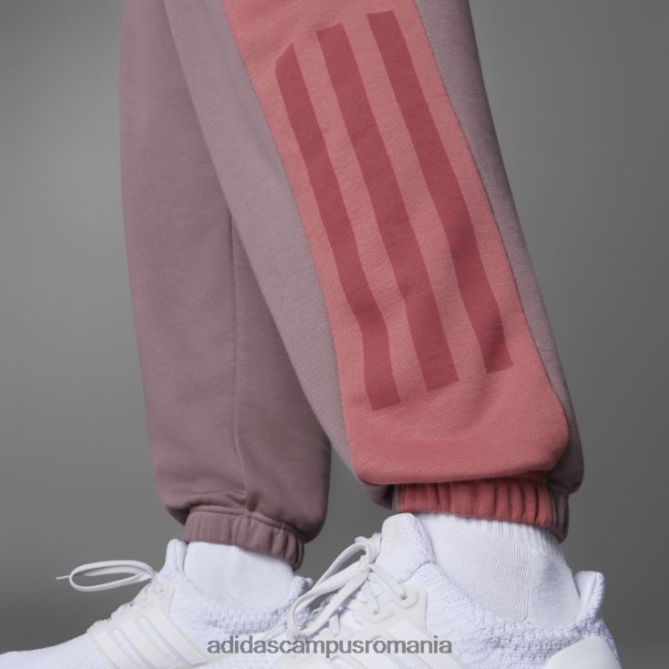 adidas campus romania pantaloni franțuzesc colorblock mov bărbați Violet J266N27087