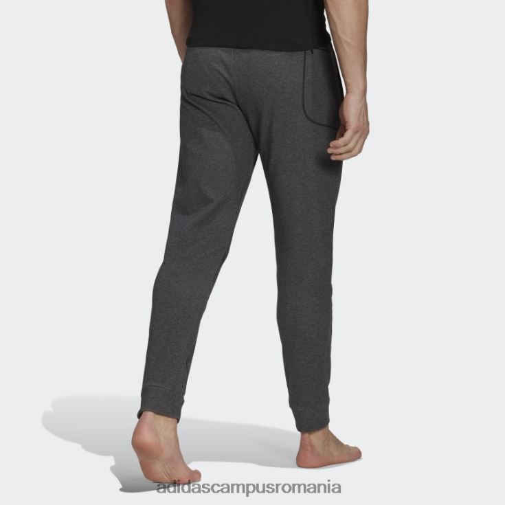 adidas campus romania pantaloni negri aeroready cald pentru antrenament yoga fleece 7/8 bărbați negru J266N26941