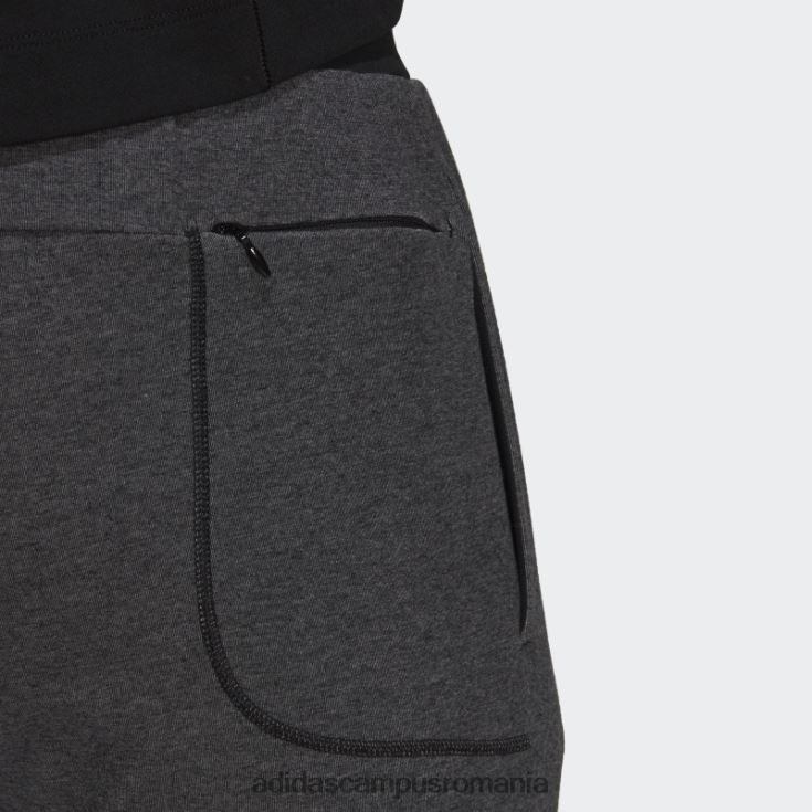 adidas campus romania pantaloni negri aeroready cald pentru antrenament yoga fleece 7/8 bărbați negru J266N26941