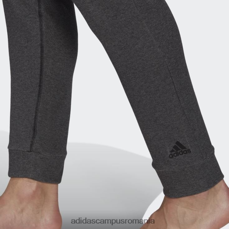 adidas campus romania pantaloni negri aeroready cald pentru antrenament yoga fleece 7/8 bărbați negru J266N26941