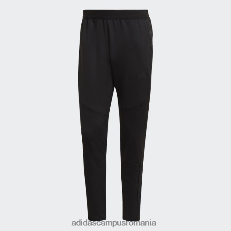 adidas campus romania pantaloni negri aeroready yoga 7/8 bărbați negru J266N27318