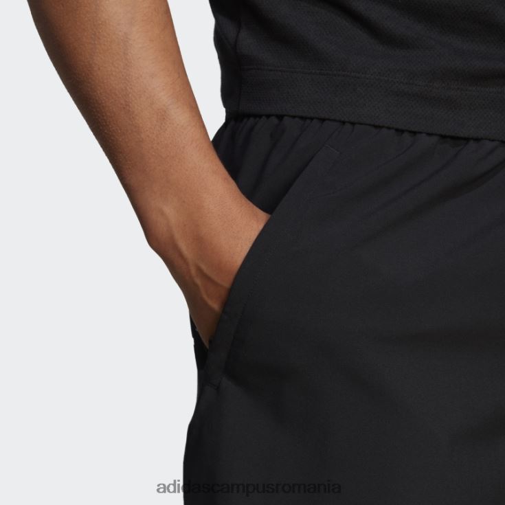 adidas campus romania pantaloni scurți 2-în-1 pentru antrenament yoga negru bărbați negru J266N24909
