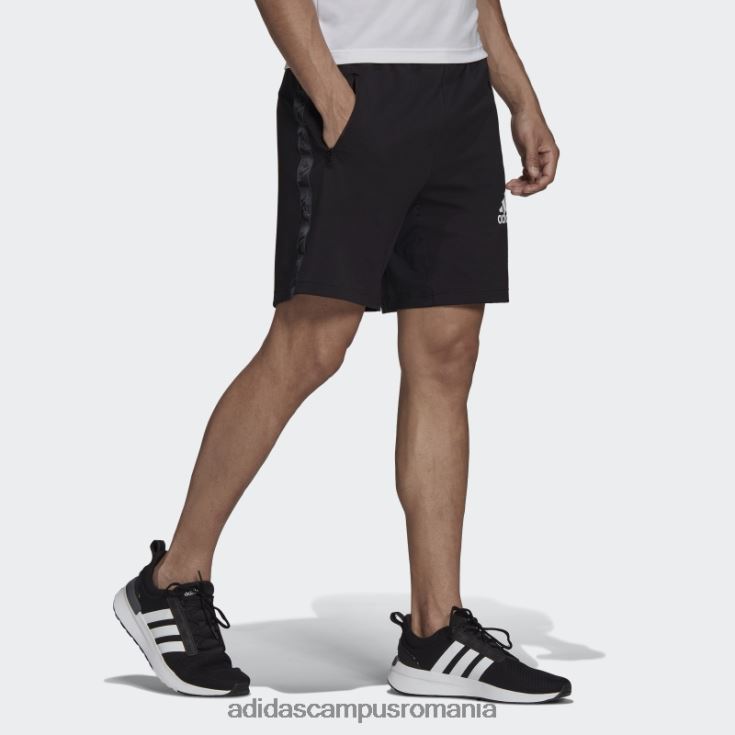 adidas campus romania pantaloni scurți adidas negru aeroready conceput pentru a muta sport motion logo bărbați alb negru J266N27515