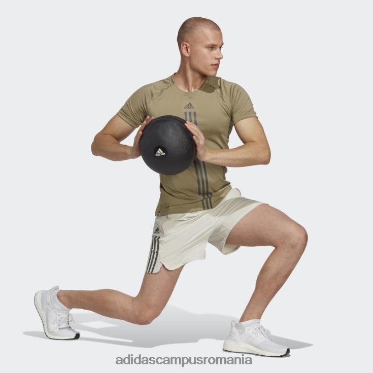 adidas campus romania pantaloni scurți cu fermoar țesute alphastrength aluminiu adidas bărbați aluminiu J266N214760