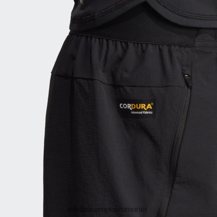 adidas campus romania pantaloni scurți de antrenament cordura cu design negru bărbați negru J266N214231