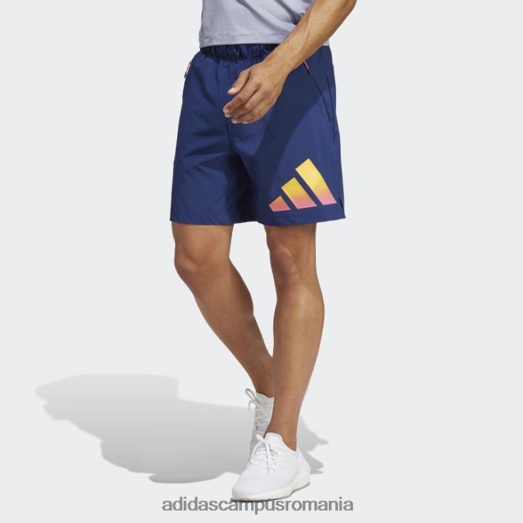 adidas campus romania pantaloni scurți de antrenament cu 3 dungi albastru închis bărbați albastru inchis J266N25495