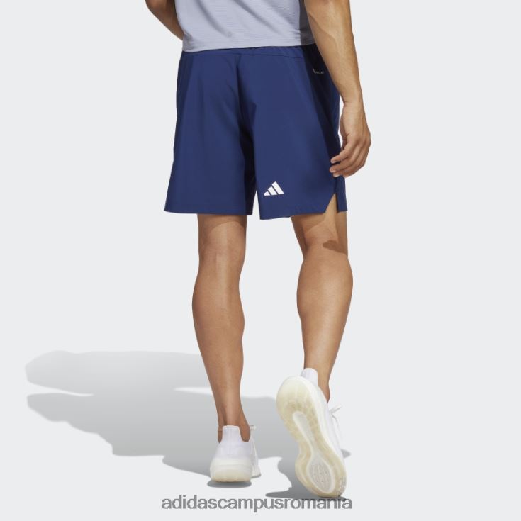 adidas campus romania pantaloni scurți de antrenament cu 3 dungi albastru închis bărbați albastru inchis J266N25495