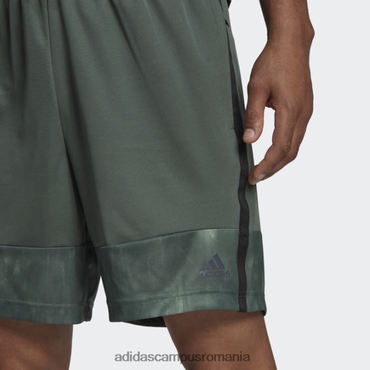 adidas campus romania pantaloni scurți de antrenament cu imprimeu de cretă aeroready green oxide adidas bărbați oxid verde/negru J266N214673
