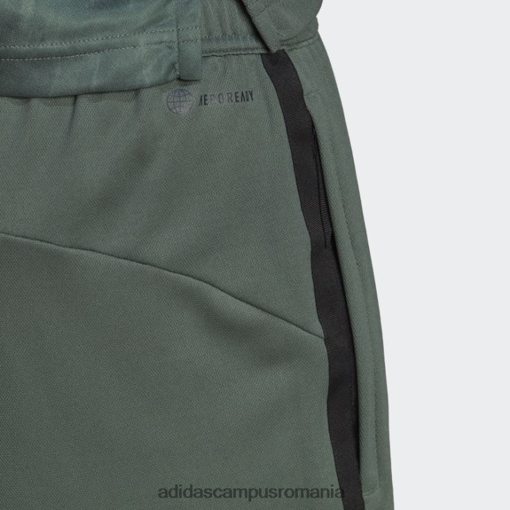 adidas campus romania pantaloni scurți de antrenament cu imprimeu de cretă aeroready green oxide adidas bărbați oxid verde/negru J266N214673