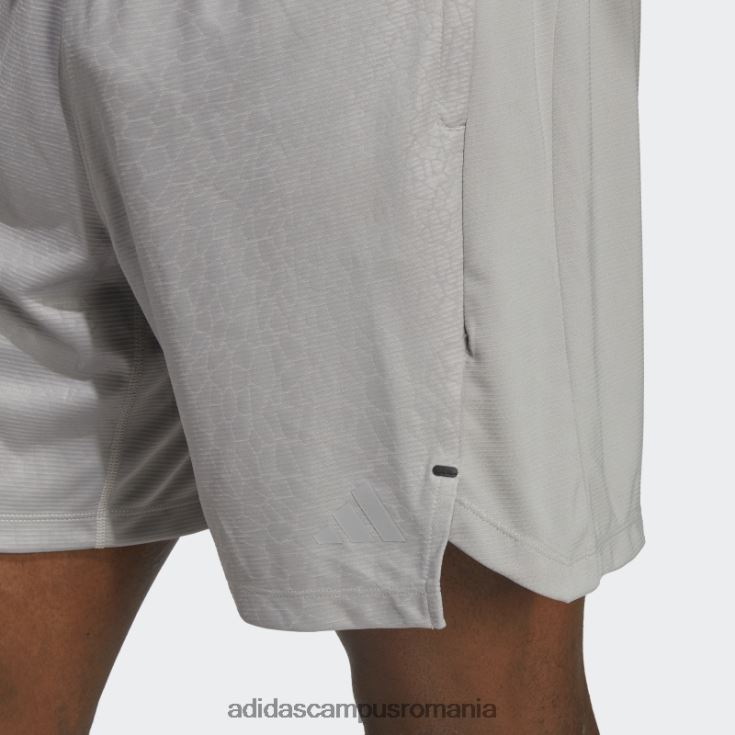 adidas campus romania pantaloni scurți de antrenament cu imprimeu pu mgh solid gri adidas bărbați mgh gri solid J266N25004