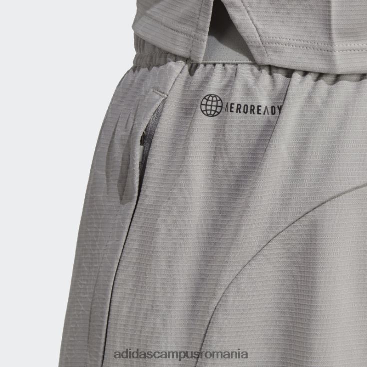 adidas campus romania pantaloni scurți de antrenament cu imprimeu pu mgh solid gri adidas bărbați mgh gri solid J266N25004