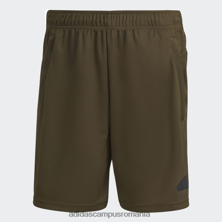 adidas campus romania pantaloni scurți de antrenament cu logo olive train essentials bărbați măsliniu/negru J266N21163