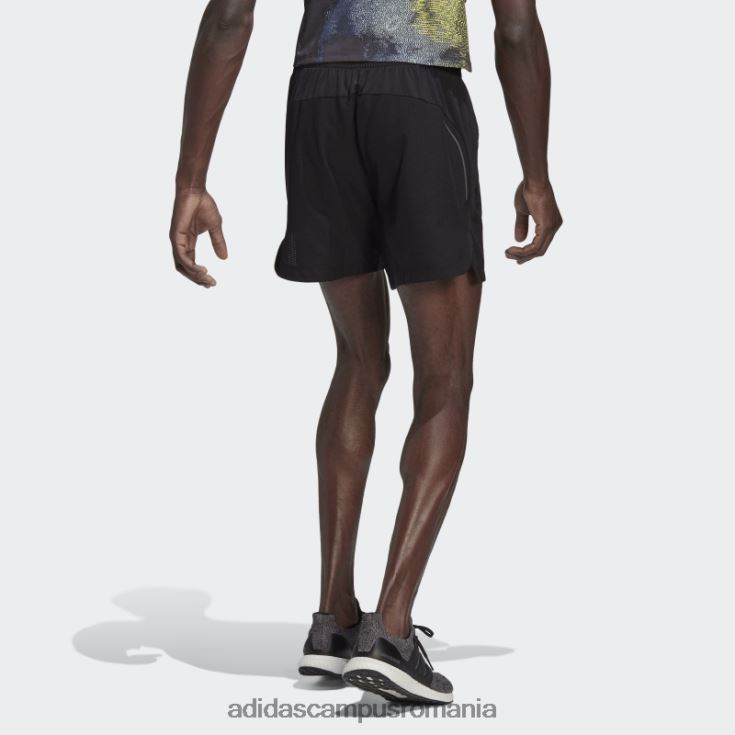 adidas campus romania pantaloni scurți de antrenament din plasă hiit negri bărbați negru J266N24931