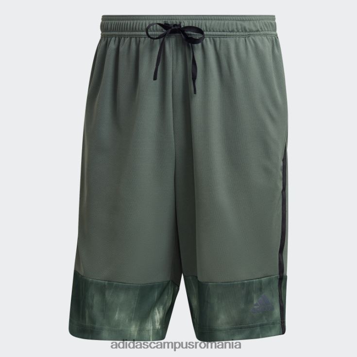 adidas campus romania pantaloni scurți de antrenament green oxide aeroready pentru antrenament cu imprimeu cretă bărbați oxid verde/negru J266N27222