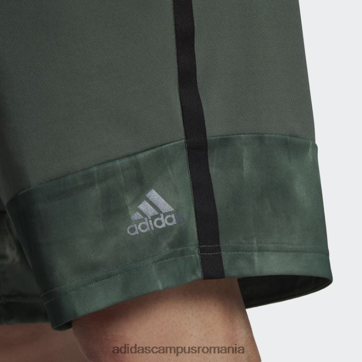 adidas campus romania pantaloni scurți de antrenament green oxide aeroready pentru antrenament cu imprimeu cretă bărbați oxid verde/negru J266N27222