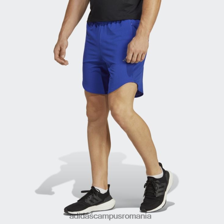 adidas campus romania pantaloni scurți de antrenament hiit mesh albastru adidas bărbați albastru J266N24998