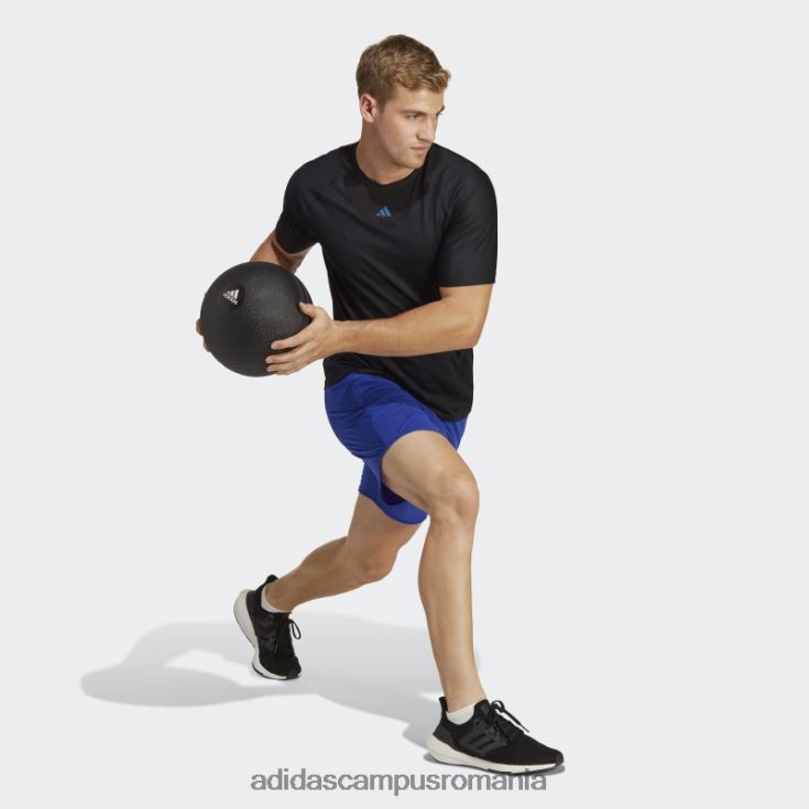 adidas campus romania pantaloni scurți de antrenament hiit mesh albastru adidas bărbați albastru J266N24998