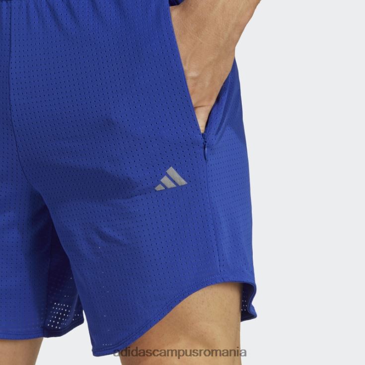 adidas campus romania pantaloni scurți de antrenament hiit mesh albastru adidas bărbați albastru J266N24998