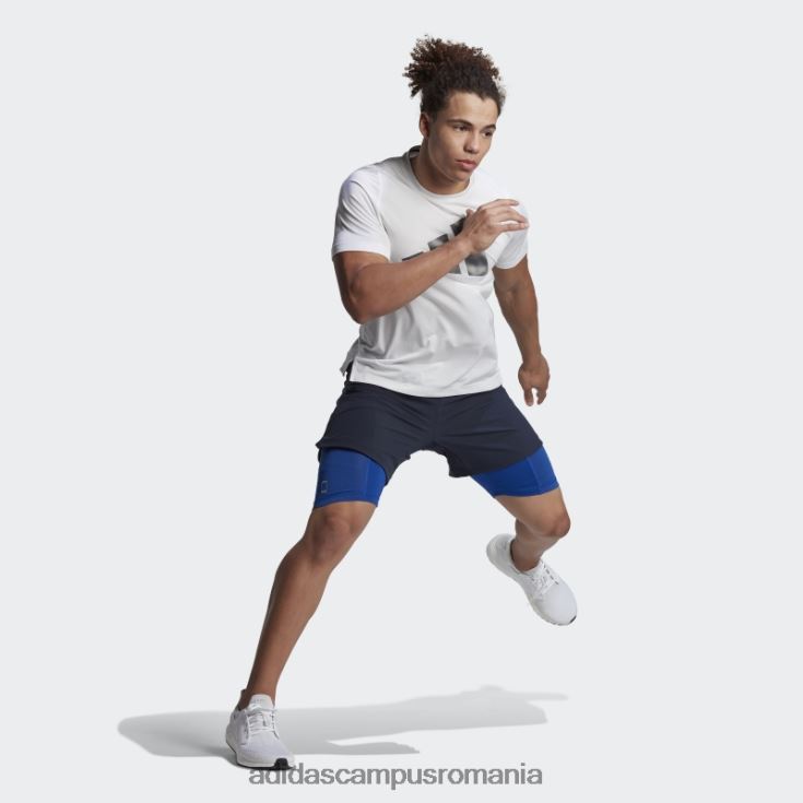 adidas campus romania pantaloni scurți de antrenament hiit spin ink bărbați cerneală J266N27220