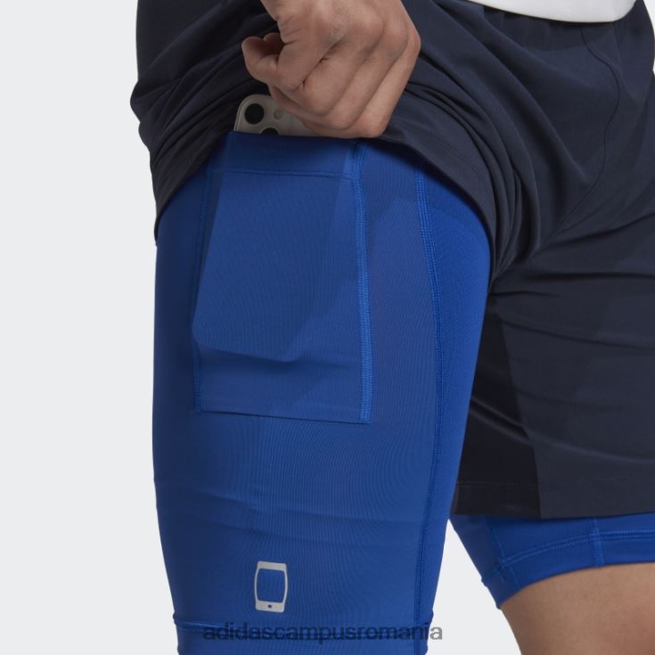 adidas campus romania pantaloni scurți de antrenament hiit spin ink bărbați cerneală J266N27220