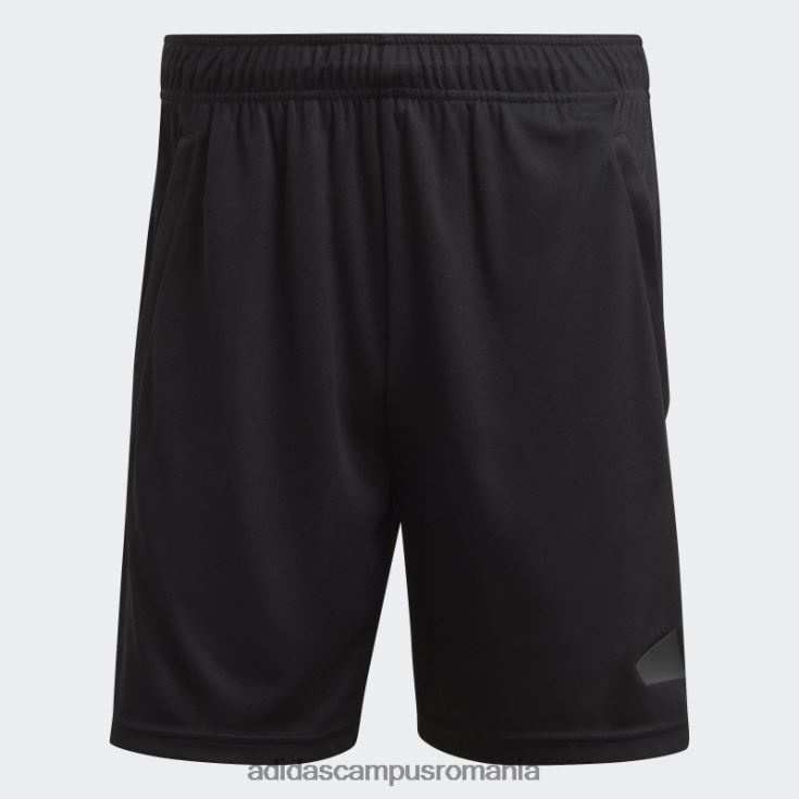 adidas campus romania pantaloni scurți de antrenament negru cu logo Train essentials bărbați negru J266N25068