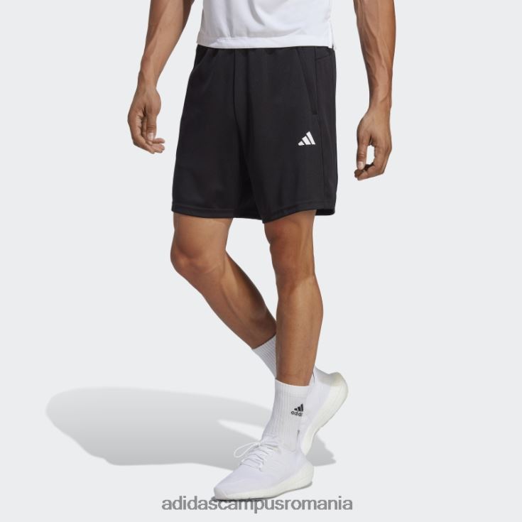 adidas campus romania pantaloni scurți de antrenament negru esențiale toate set bărbați alb negru J266N21012