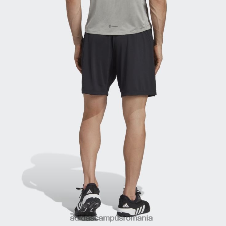 adidas campus romania pantaloni scurți de antrenament pu print negru bărbați negru J266N25168