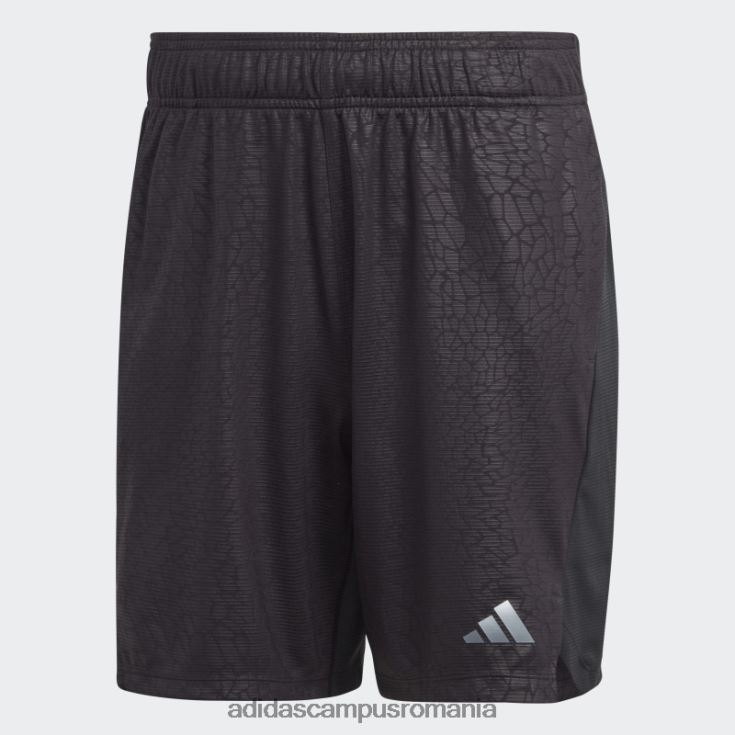 adidas campus romania pantaloni scurți de antrenament pu print negru bărbați negru J266N25168