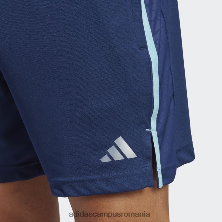 adidas campus romania pantaloni scurți de bază pentru antrenament albastru închis bărbați albastru închis/albastru/transparent J266N25323