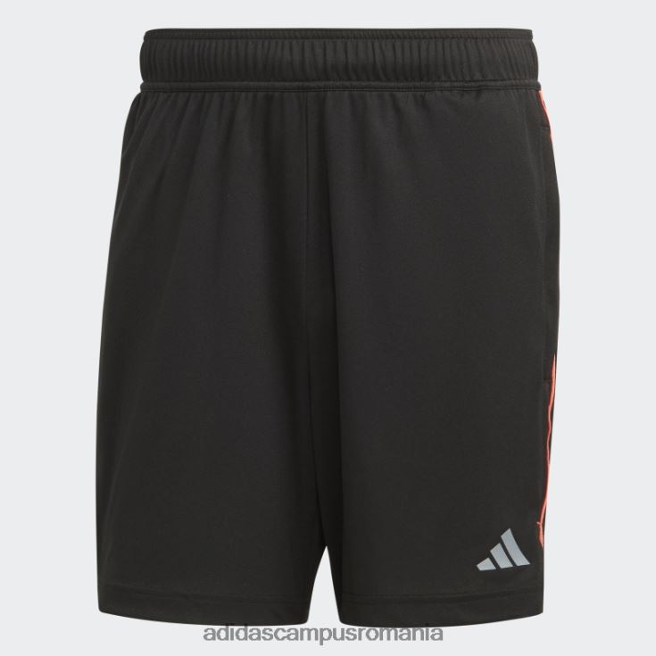 adidas campus romania pantaloni scurți de bază pentru antrenament negru bărbați negru/rosu/transparent J266N25282