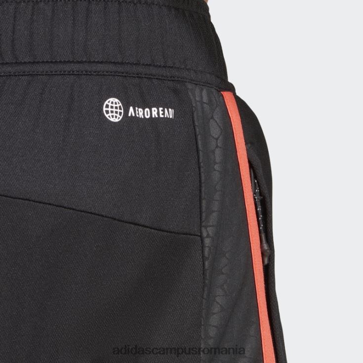 adidas campus romania pantaloni scurți de bază pentru antrenament negru bărbați negru/rosu/transparent J266N25282