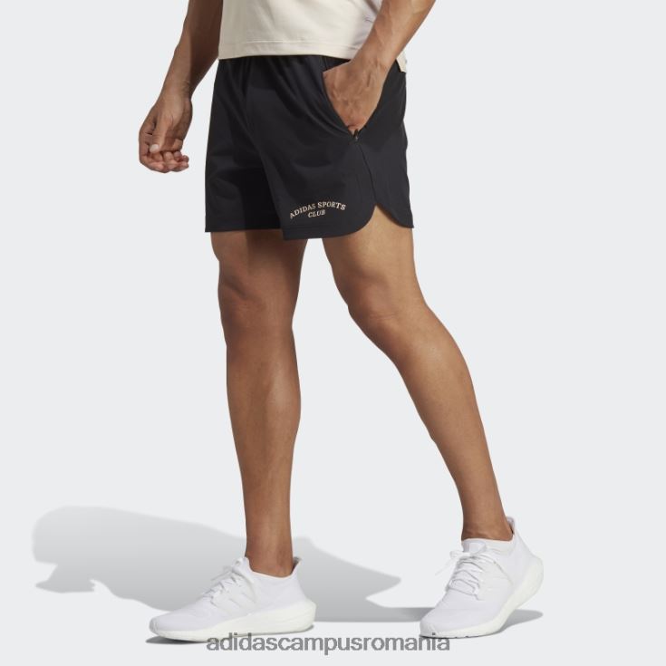 adidas campus romania pantaloni scurți grafici pentru club sportiv negru adidas bărbați negru J266N26720