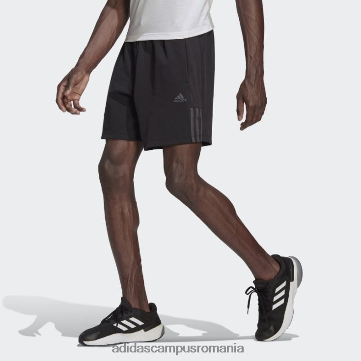 adidas campus romania pantaloni scurți negri aeroready yoga bărbați gri inchis J266N25104