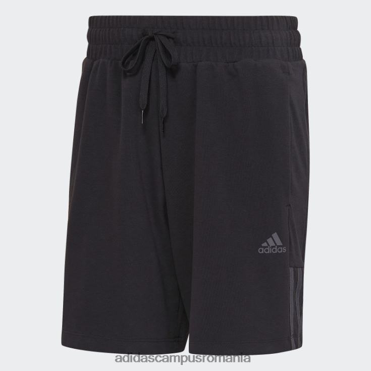 adidas campus romania pantaloni scurți negri aeroready yoga bărbați gri inchis J266N25104