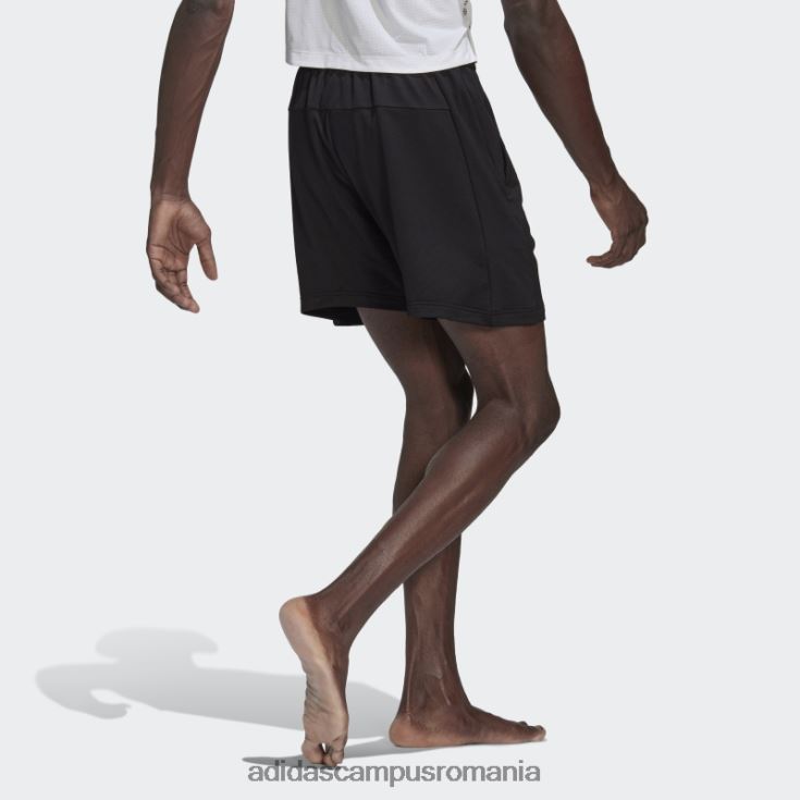 adidas campus romania pantaloni scurți negri de antrenament yoga moda bărbați negru J266N26975