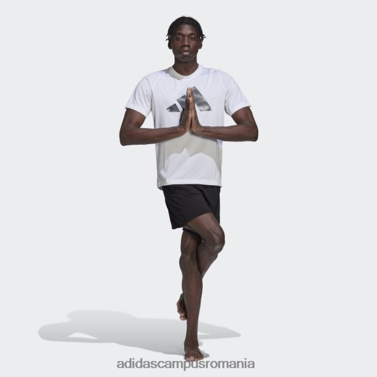 adidas campus romania pantaloni scurți negri de antrenament yoga moda bărbați negru J266N26975