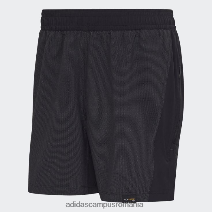 adidas campus romania pantaloni scurți negri din cordura de antrenament bărbați negru J266N27144