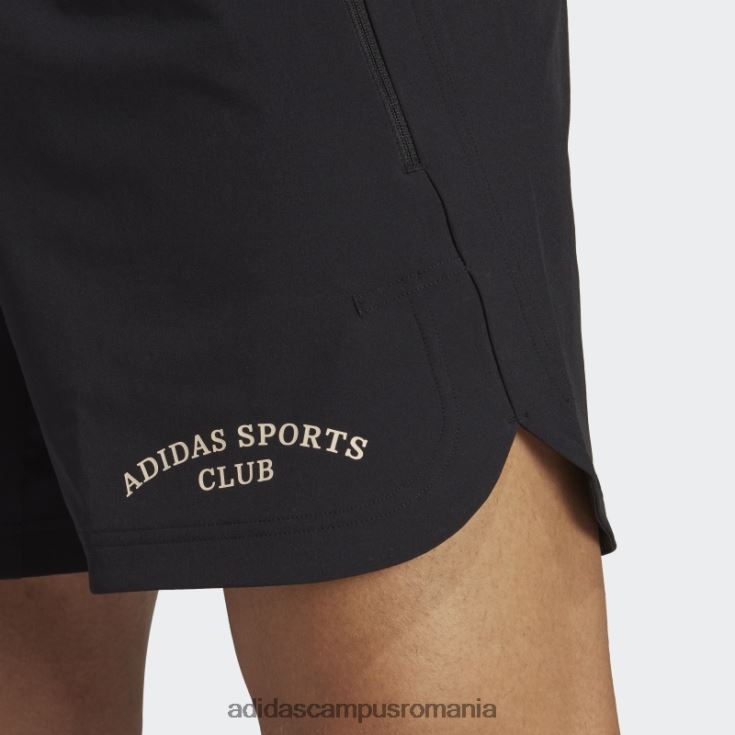 adidas campus romania pantaloni scurți negri pentru clubul sportiv bărbați negru J266N21025