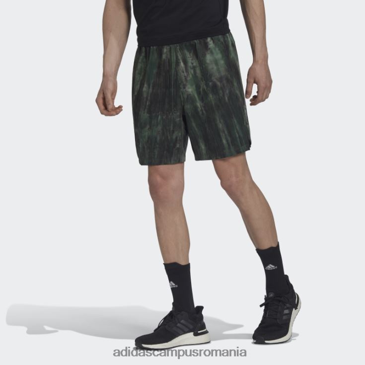 adidas campus romania pantaloni scurți pentru antrenament cu vopsea spray verde oxid adidas bărbați oxid verde/verde/negru J266N26834