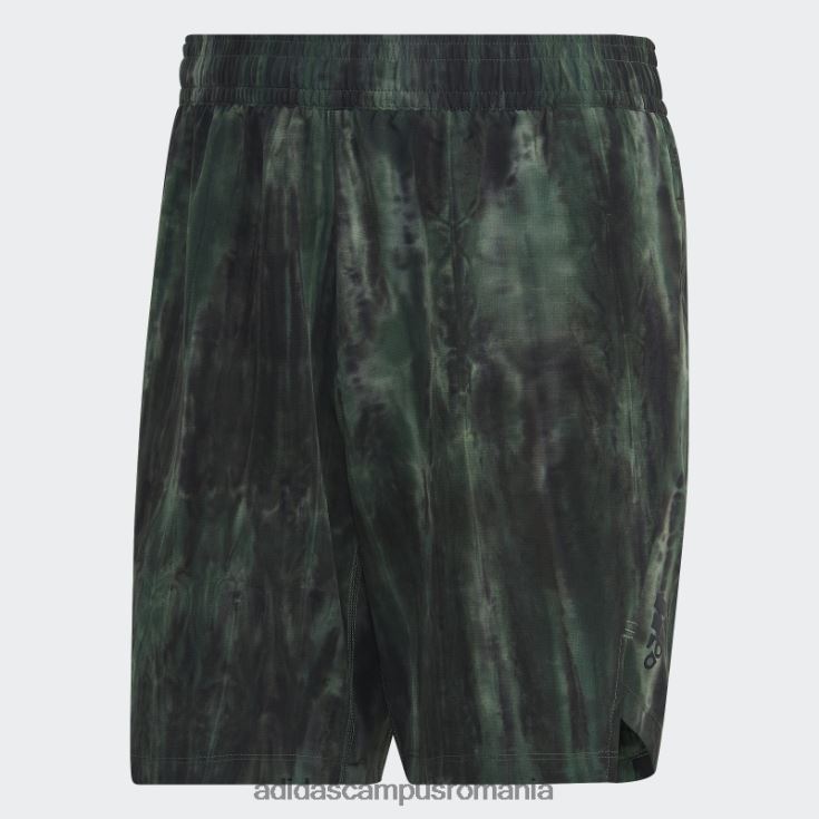 adidas campus romania pantaloni scurți pentru antrenament cu vopsea spray verde oxid adidas bărbați oxid verde/verde/negru J266N26834