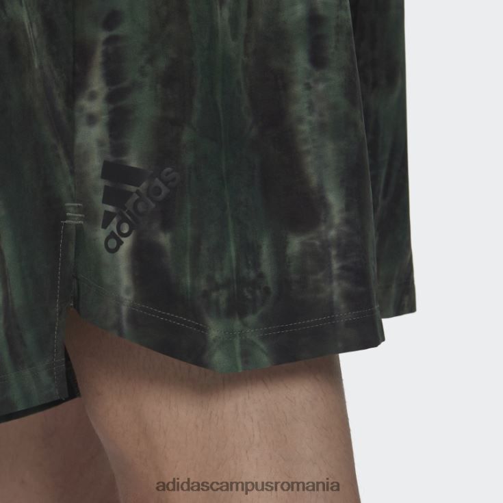 adidas campus romania pantaloni scurți pentru antrenament cu vopsea spray verde oxid adidas bărbați oxid verde/verde/negru J266N26834
